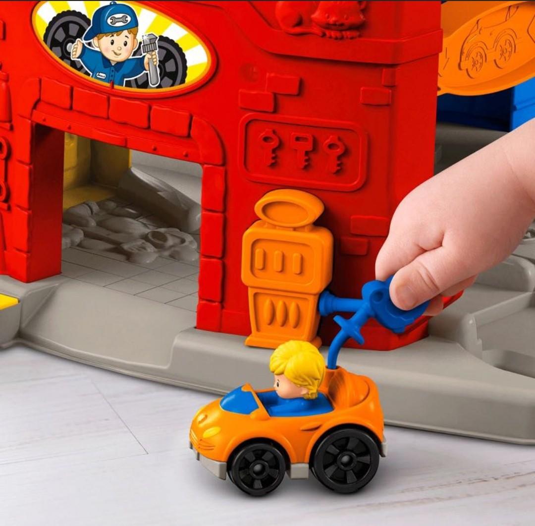 fisher price car tower slide