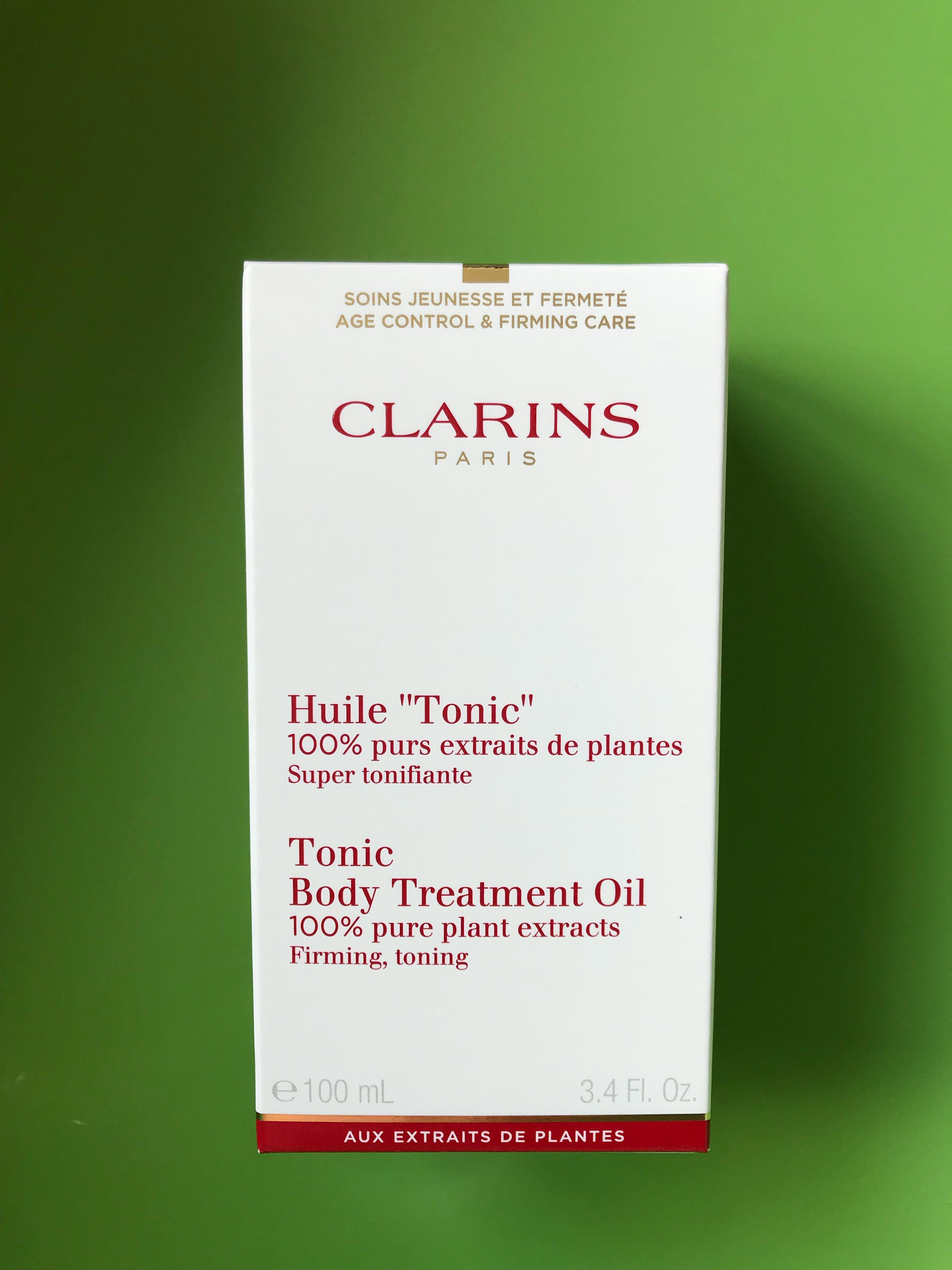 BNIB CLARINS HUILE TONIC body treatment oil 100ml (stretch mark