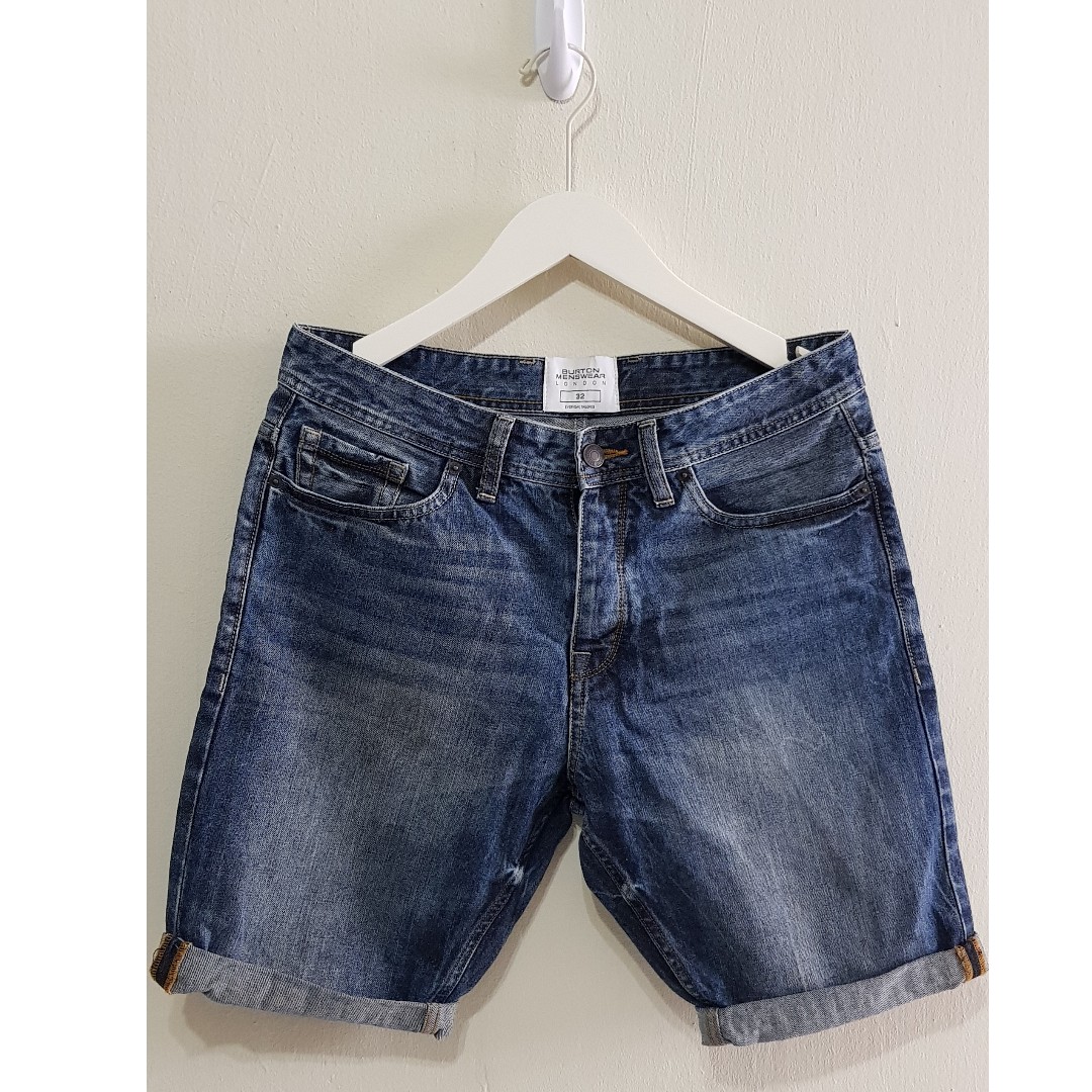 Burton denim shorts clearance