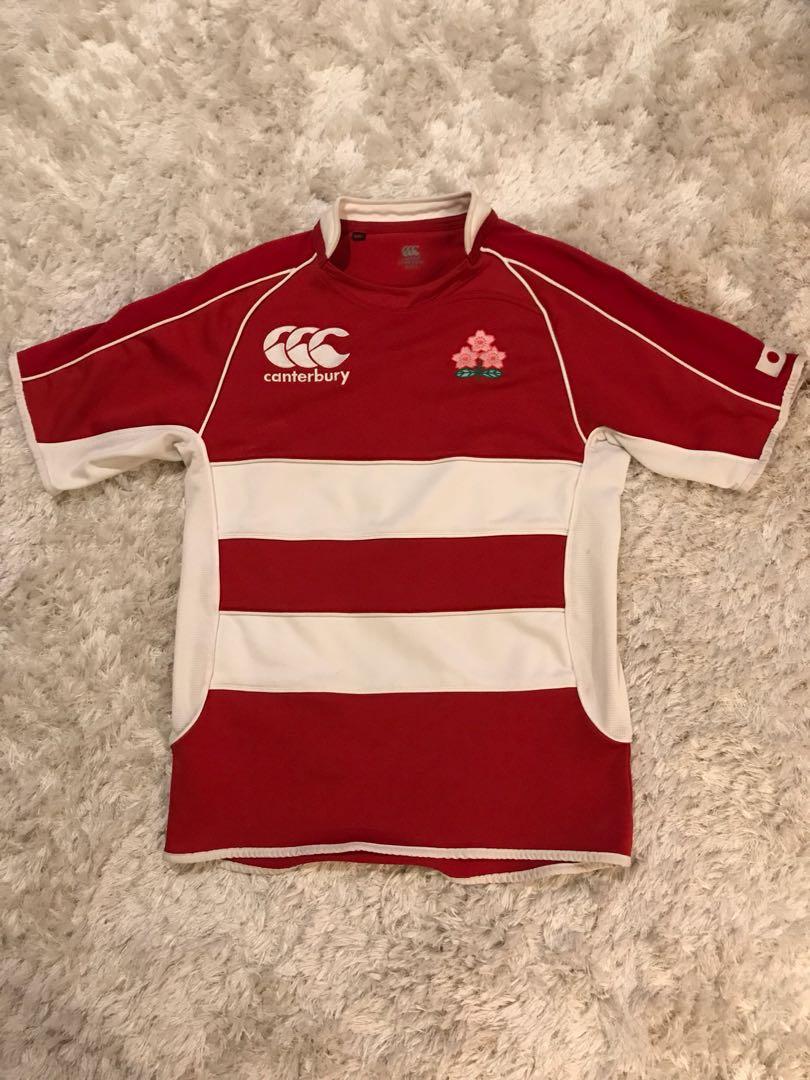 Canterbury Sakura Japan Jersey, Men's Fashion, Tops & Sets, Tshirts & Polo Shirts on Carousell