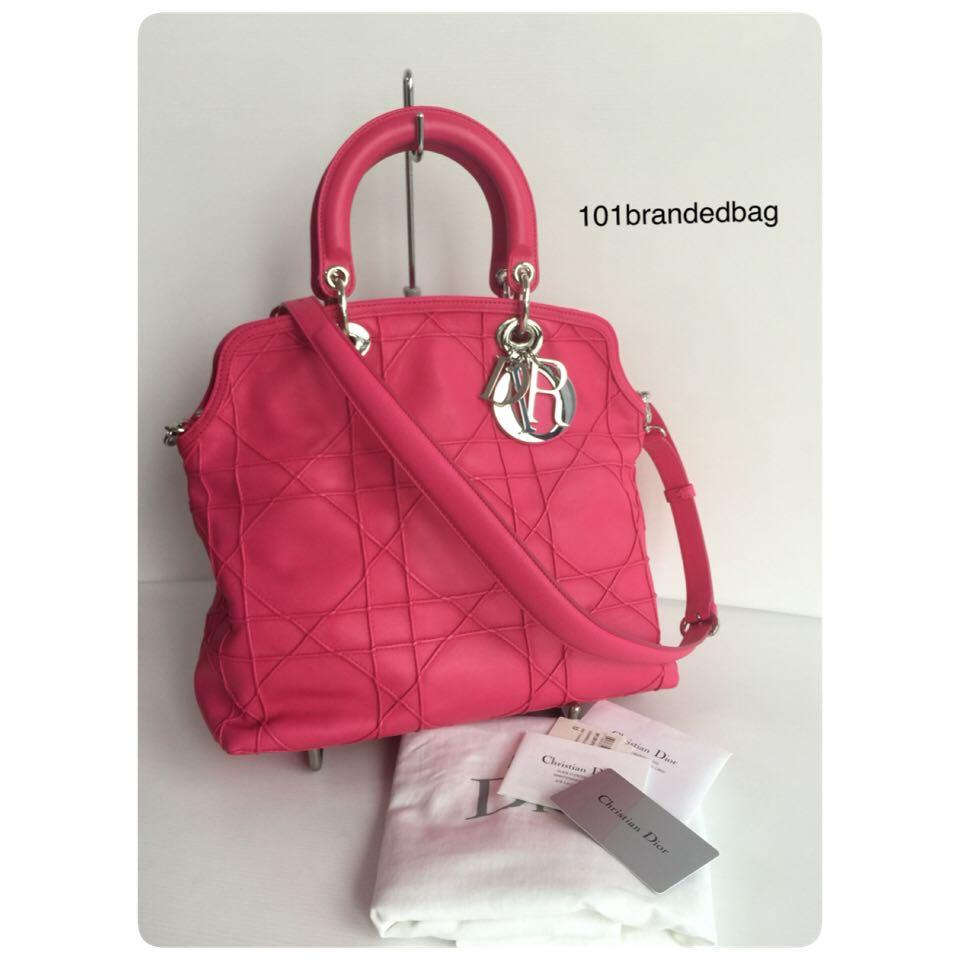 Christian Dior Granville 2way Large Tote Bag Luxury Bags