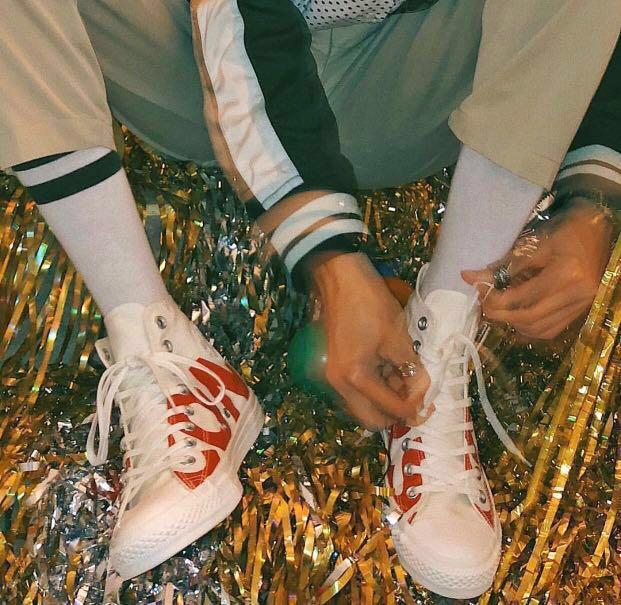 Chuck taylor all new arrivals star hi converse wordmark