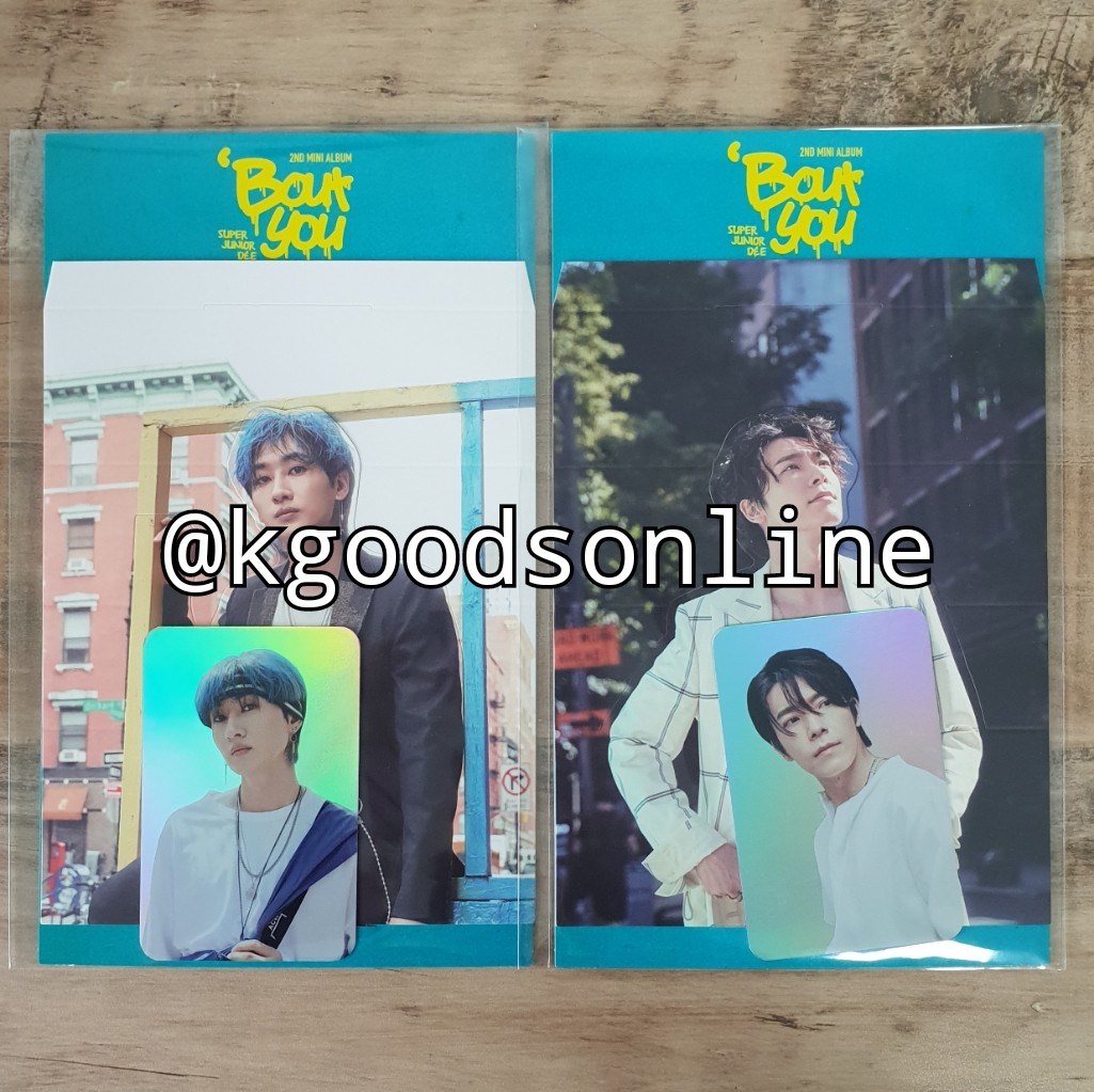 SUPER JUNIOR HOLOGRAM PHOTO CARD SET