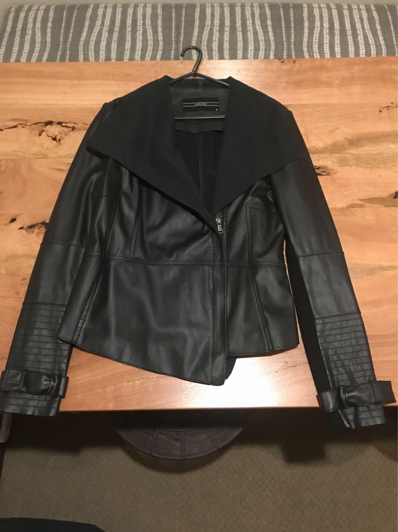 Decjuba Faux Leather Jacket Women S Fashion Clothes On