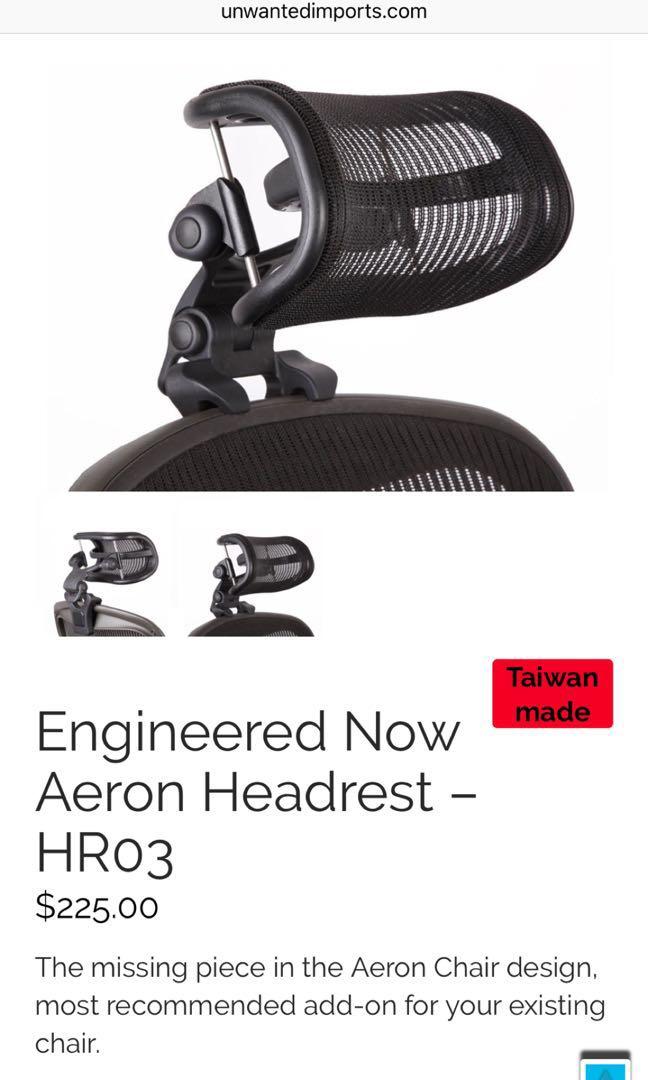 Engineered Now Aeron Headrest HR 03 Furniture Home Living