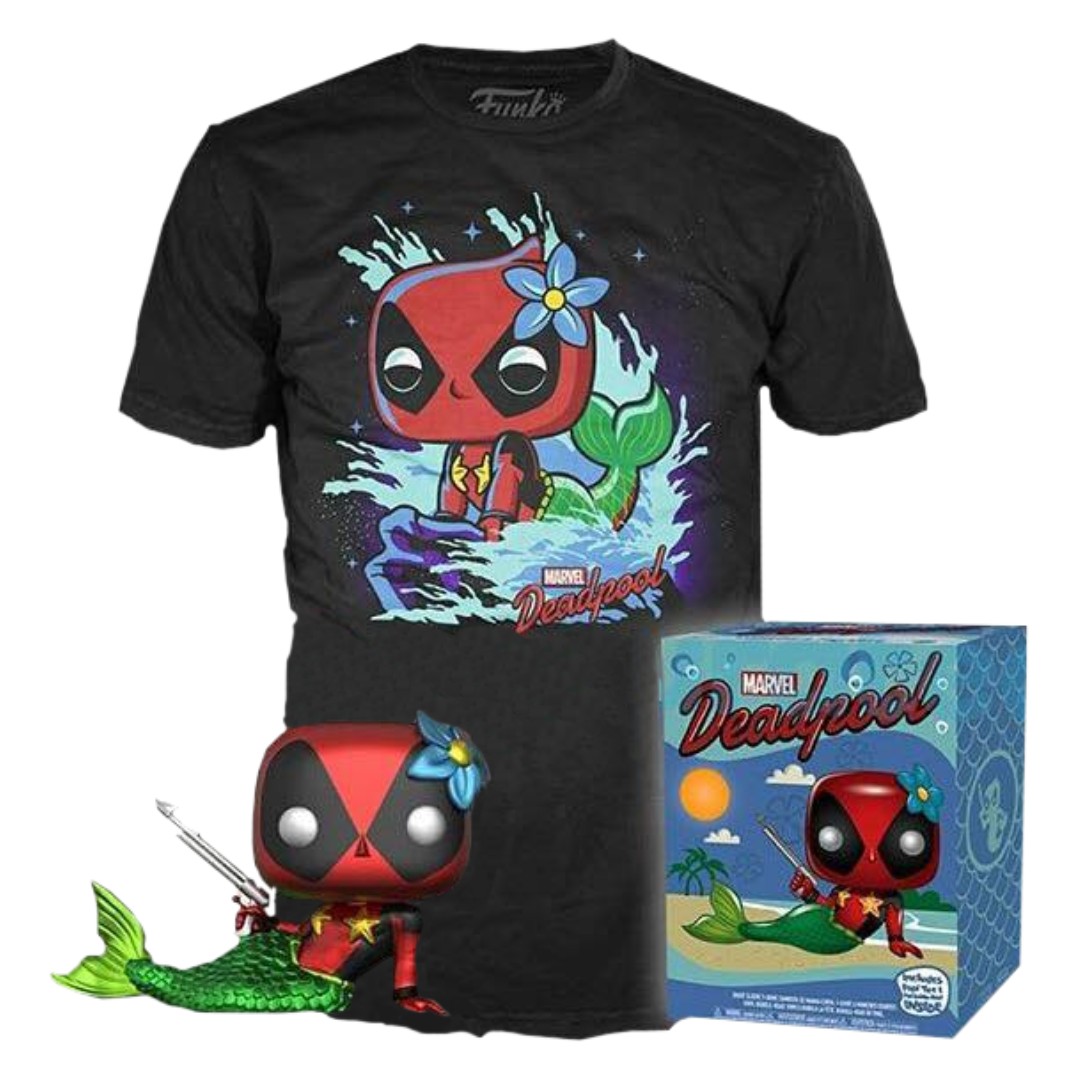 mermaid deadpool funko pop