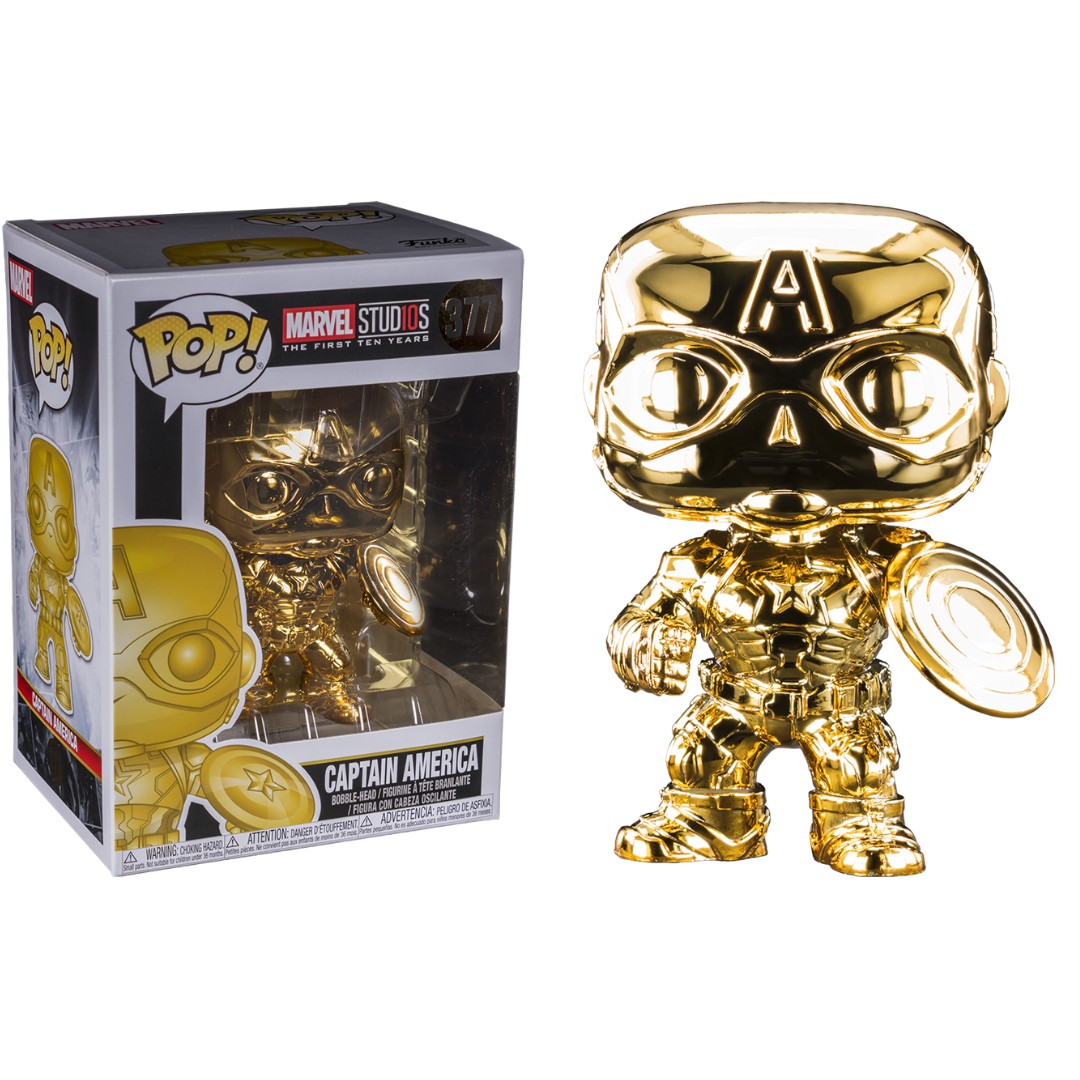 Funko pop captain america gold clearance