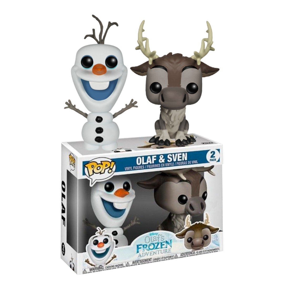 Funko Pop Olaf S Frozen Adventure Olaf And Sven Toys Games Bricks Figurines On Carousell