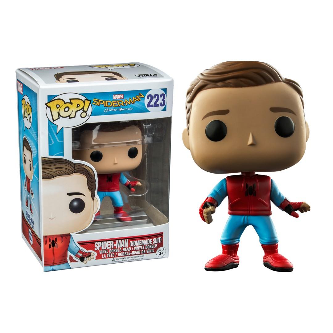 funko pop spiderman homemade suit