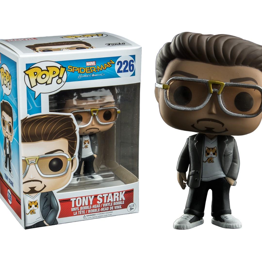 Tony stark spider man clearance homecoming funko pop