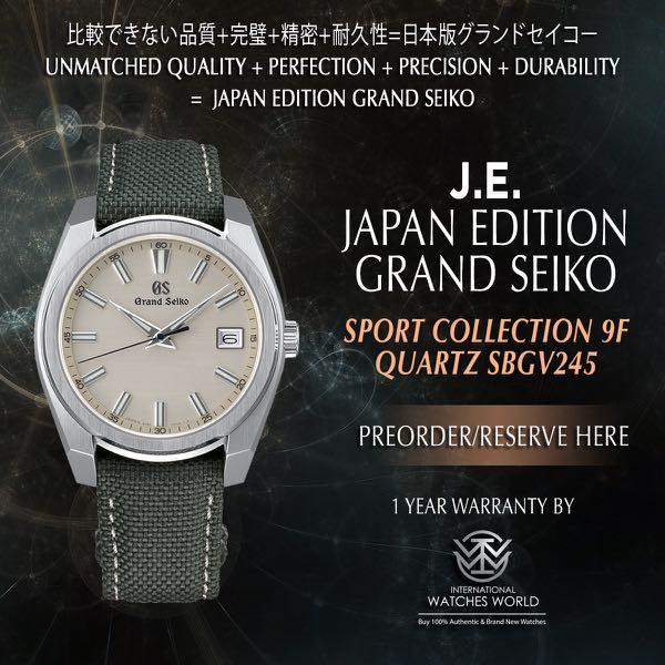 Grand seiko sport collection sbgv245 discount