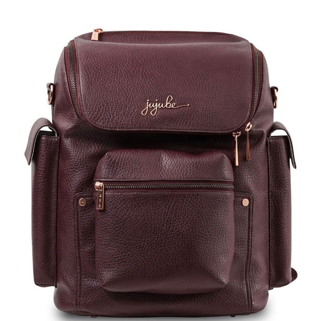 Jujube Forever Ever Leather Diaper Backpack Plum Rose Gold Everything Else on Carousell