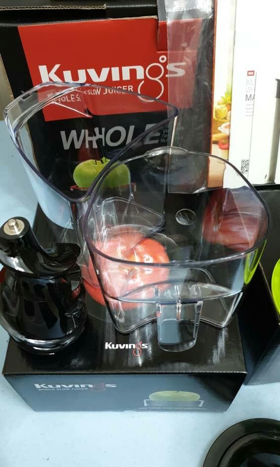 Kuvings Whole Slow Juicer 6000 (NS621CBS2 white), TV & Home Appliances