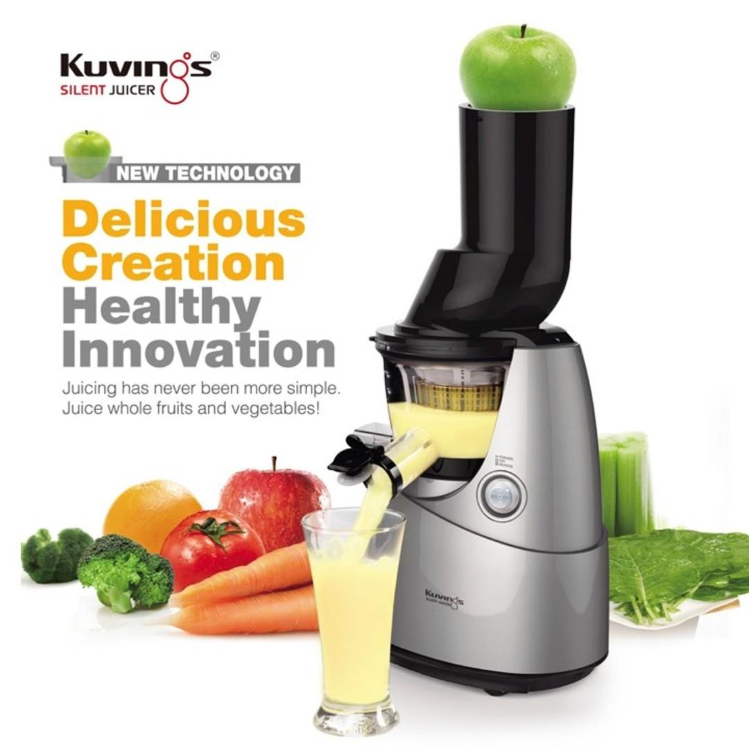 Kuvings Whole Slow Juicer 6000 (NS621CBS2 white), TV & Home Appliances