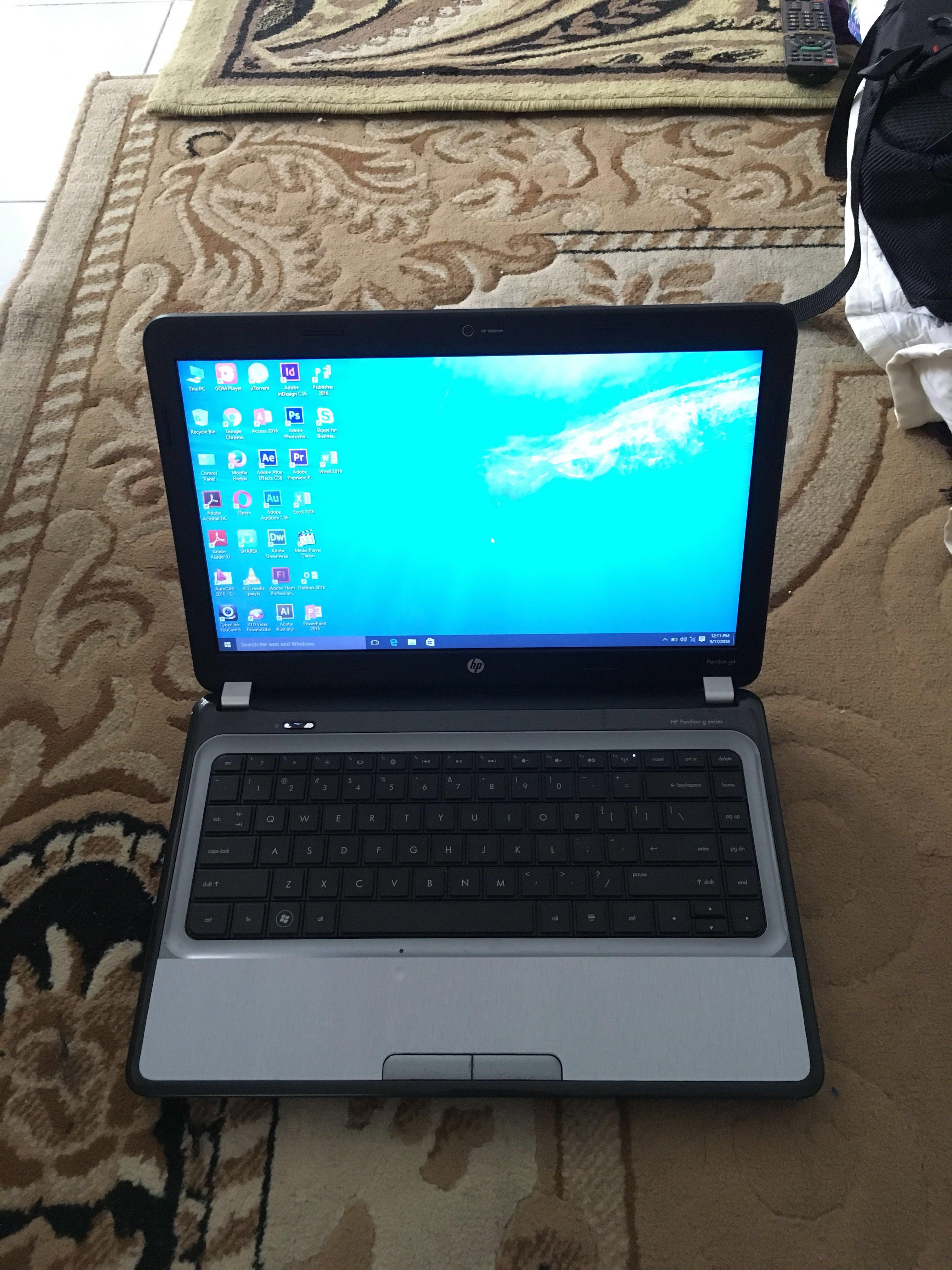 Laptop hp i5 design autocad tip top condition graphic card, Computers