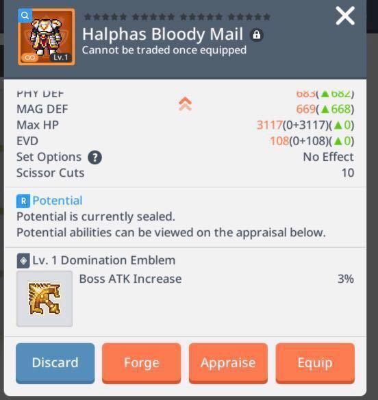 Maplestory M Emblem Thief Outfit Toys Games Video Gaming In Game Products On Carousell - top videos from roblox games web page 108