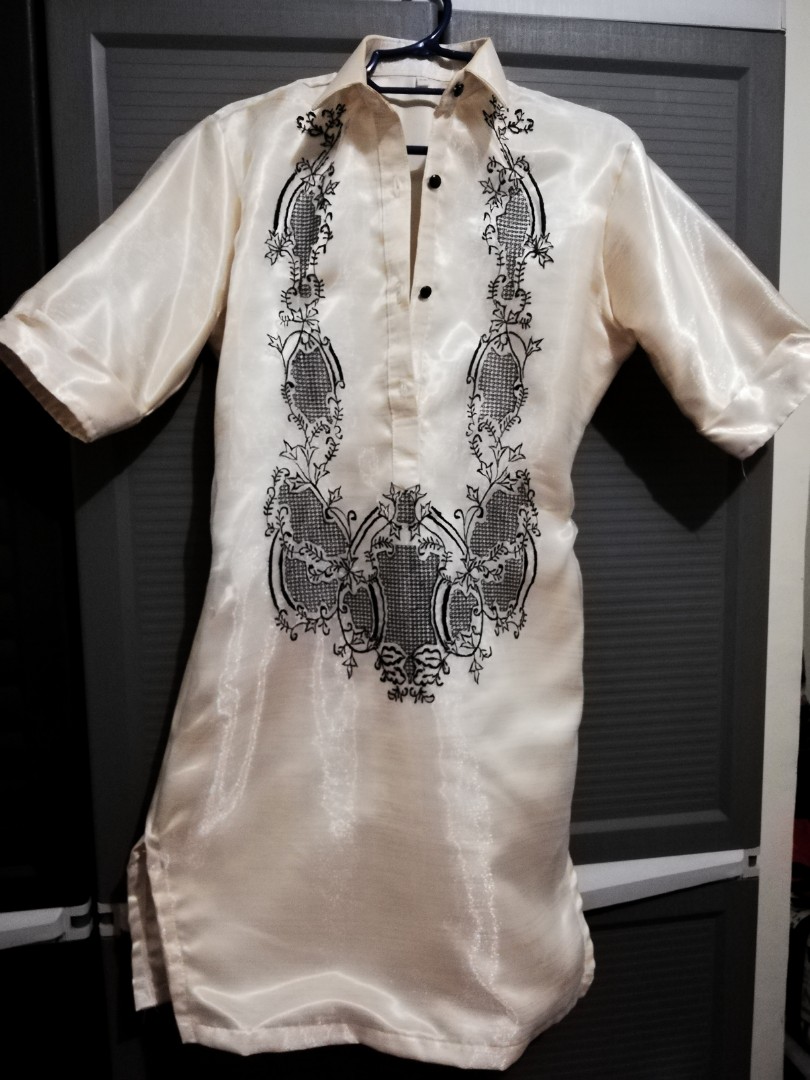 modern filipiniana barong dress