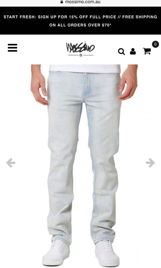 mossimo straight leg jeans