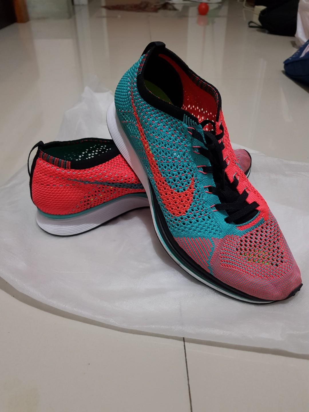 flyknit racer hyper jade