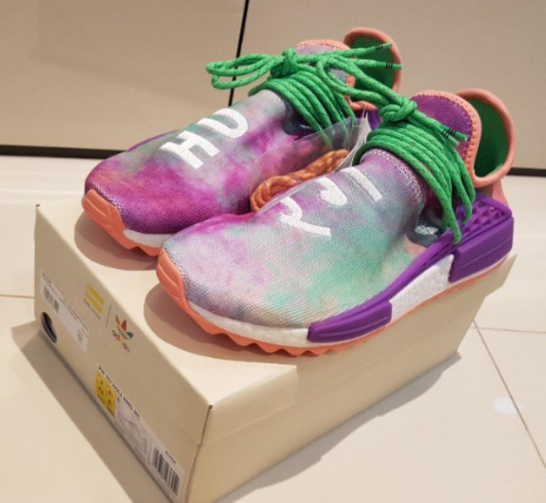 Adidas NMD Hu tbiitd Beige Gray White For men Sneakers