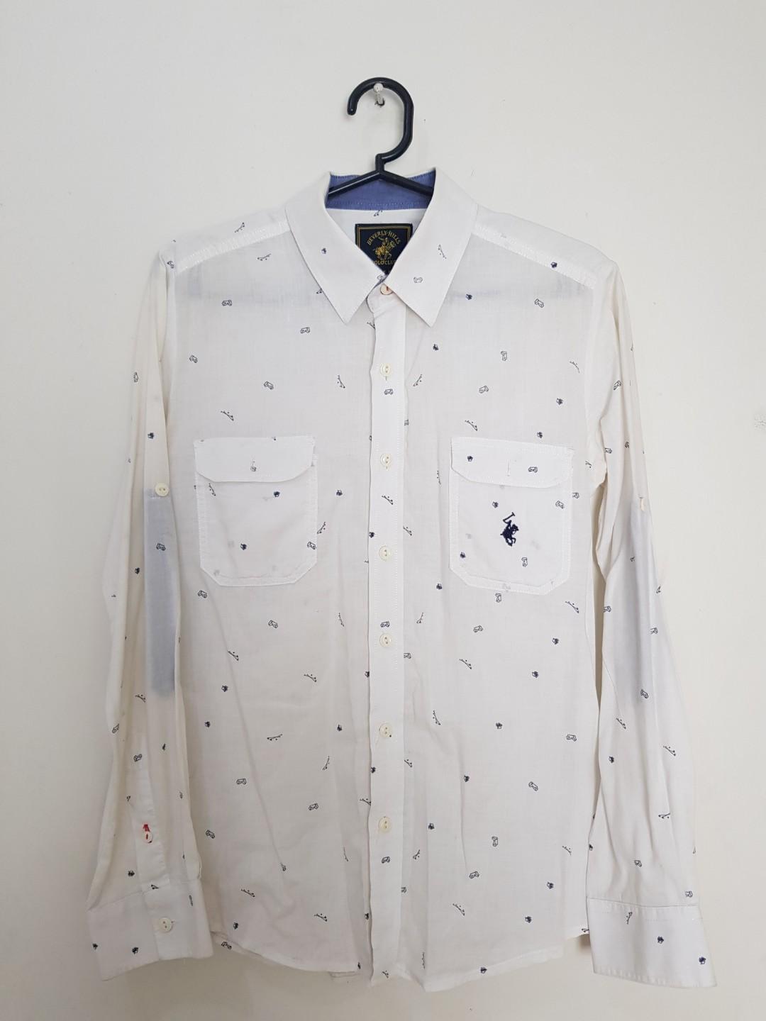 beverly hills polo club long sleeve shirts