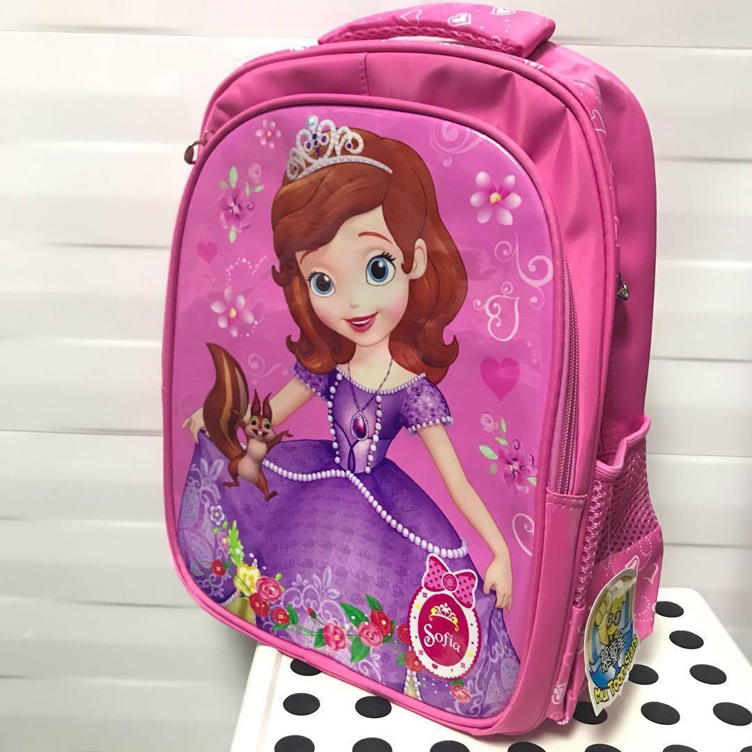 princess sofia school bag