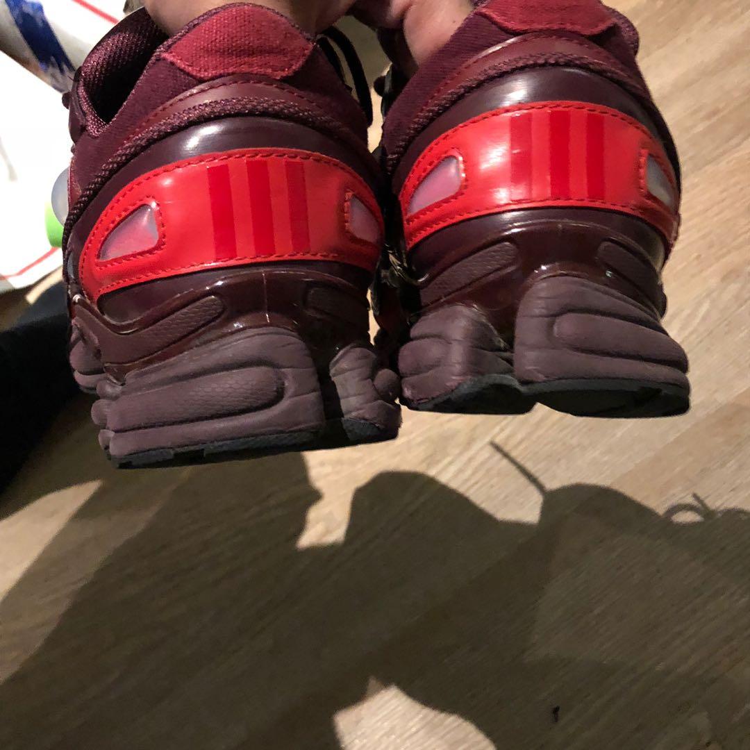 Raf Simons x Adidas Ozweego Burgundy US 8.5 UK 8
