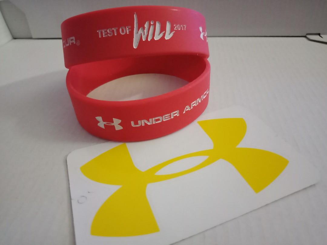 under armour bracelet rubber