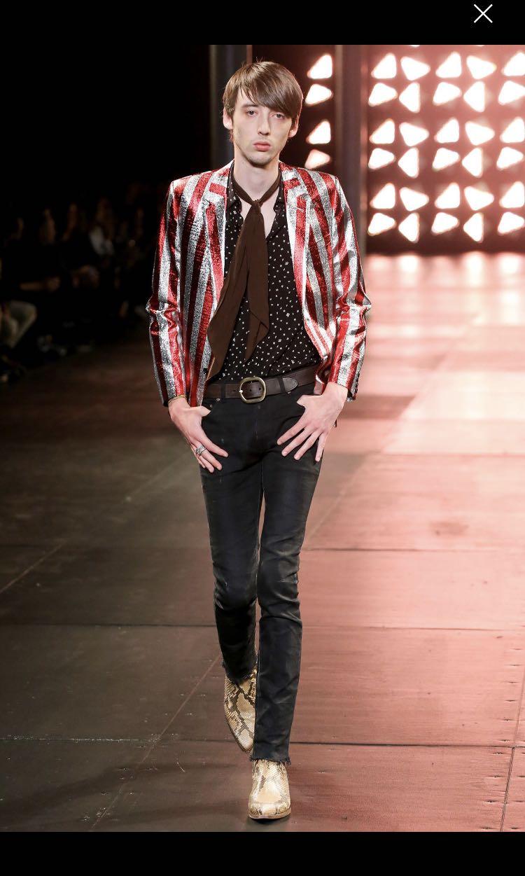 Saint Laurent Paris Ysl Men Jacket G Dragon同款gd 行秀 Men S