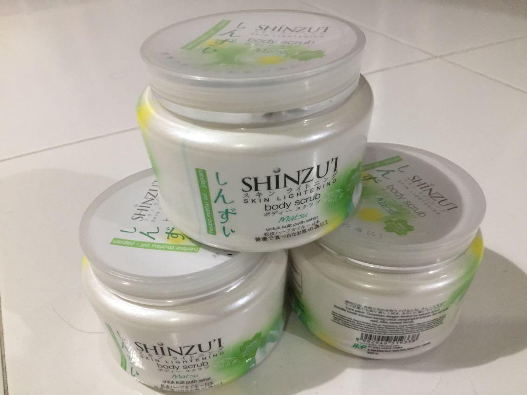 Shinzui Body Scrub Matsu Health Beauty Bath Body On Carousell