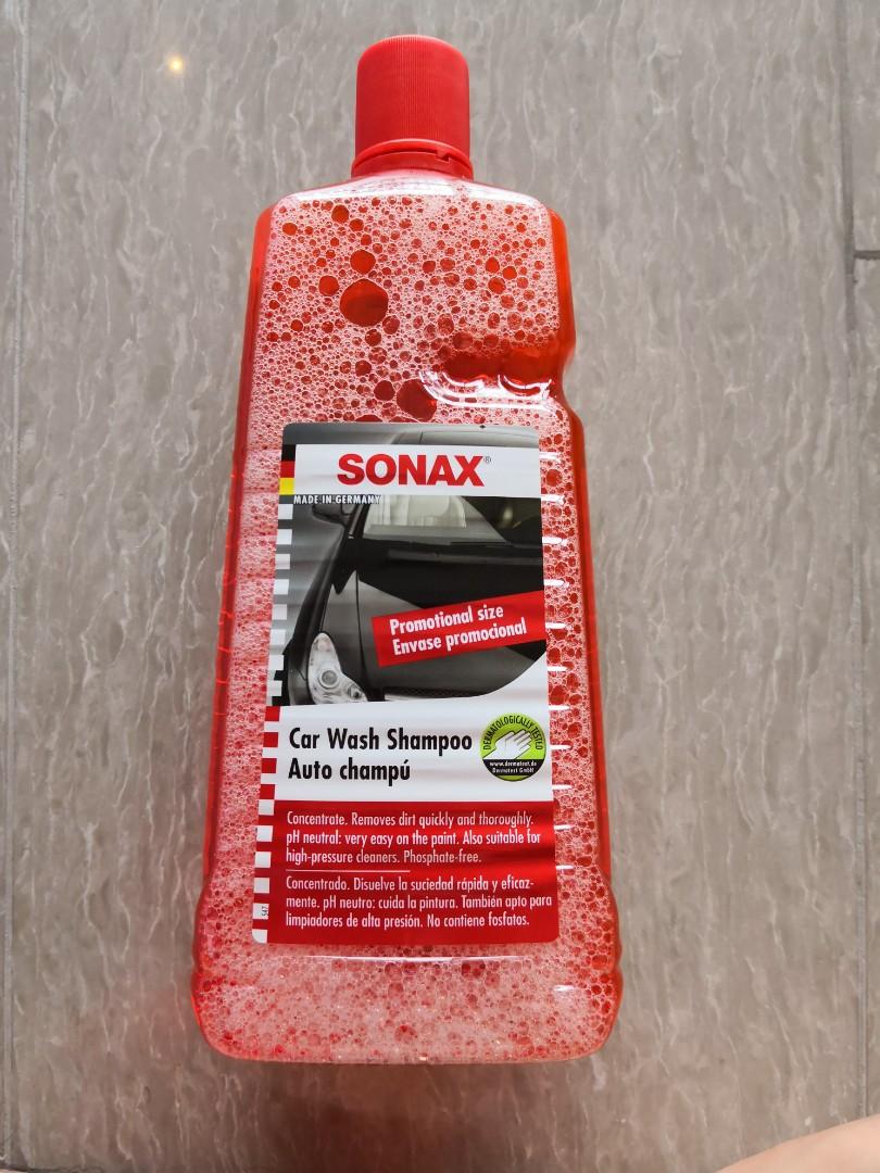 sonax car shampoo