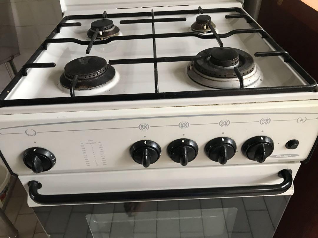Stand alone gas cum oven stove, TV & Home Appliances, Kitchen