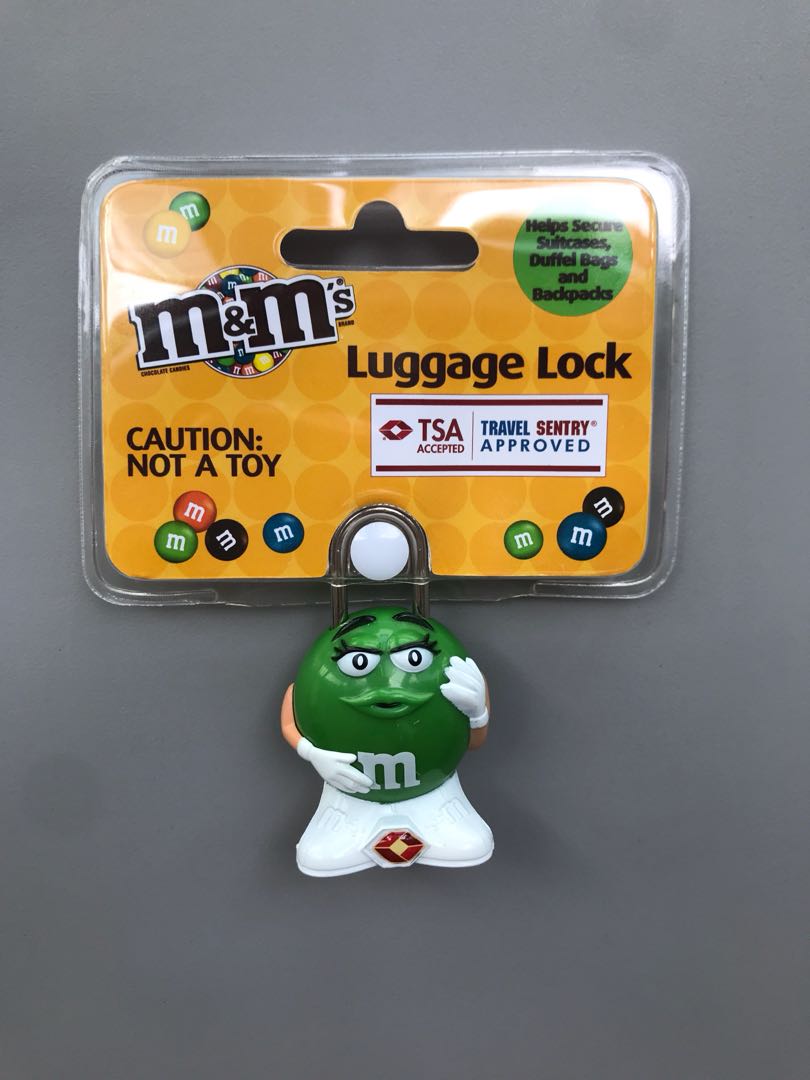 m&m luggage lock