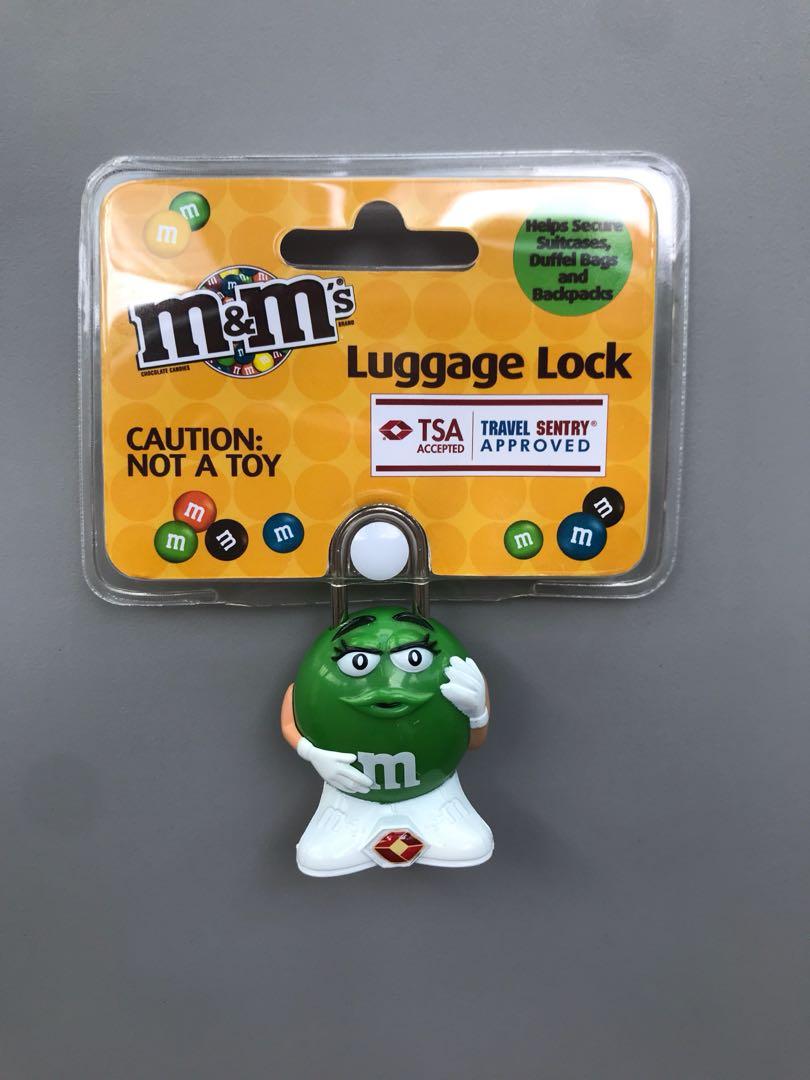 M&m 2025 luggage lock