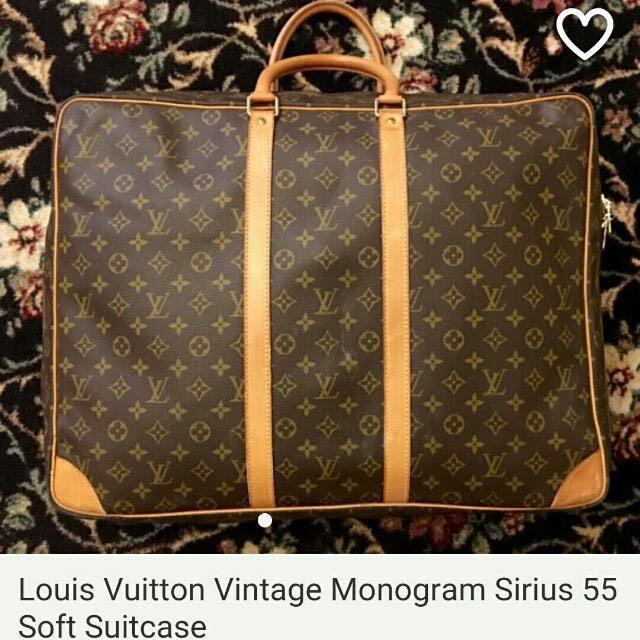 Protective cover for Louis Vuitton Monogram Canvas Sirius 70