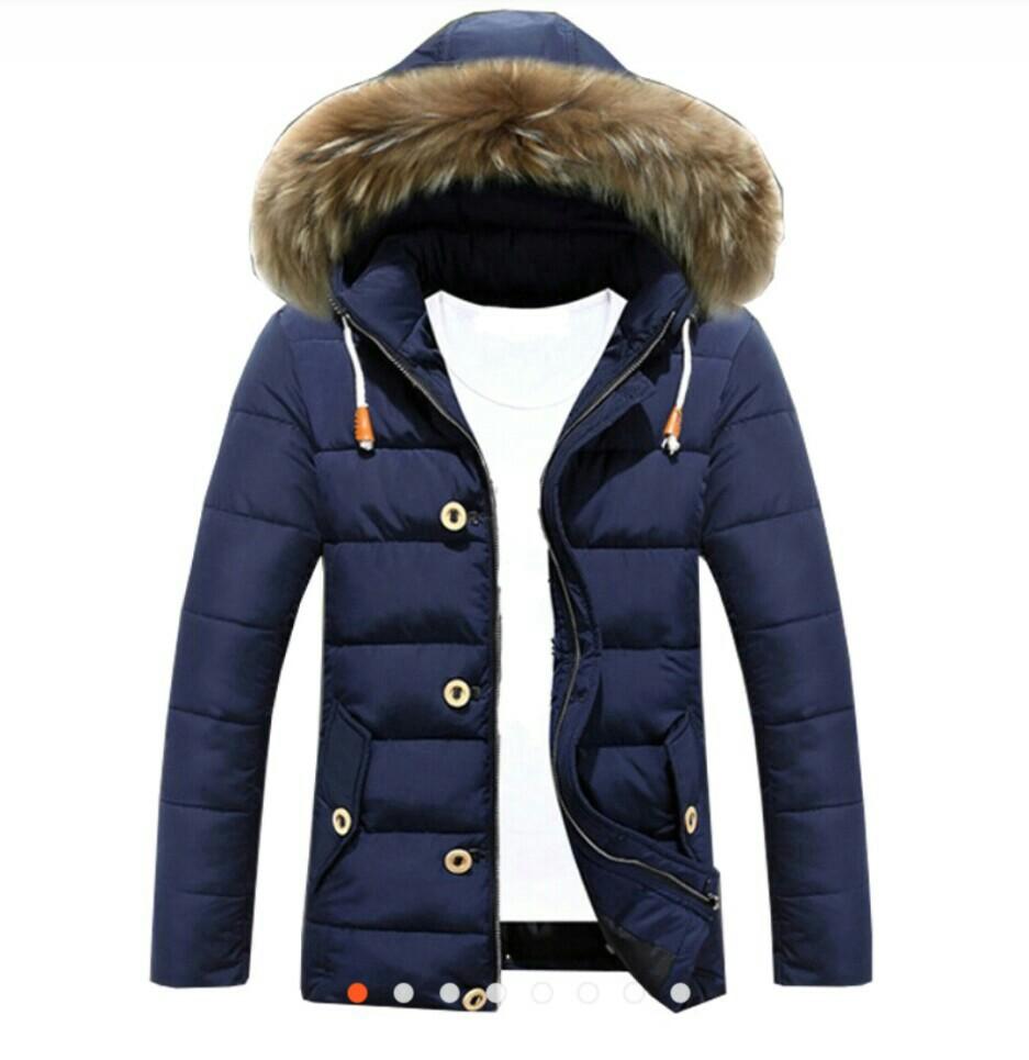 Winter Jacket (Category: Coats, Jackets and Outerwear) located in Singapore. Submitted by frankiedoodle (Listing ID 190994677, Image 1). Description: Brand new - Available! Get ready for winter! Keep warm and look good for your winter trip without breaking the bank! This good looking jacket comes with a detachable faux fur hood. Size: XL (Asian size, so it's smaller than int XL size) Shoulder: 47cm Chest: 118cm Sleeve length: 63cm Length: 77cm *a