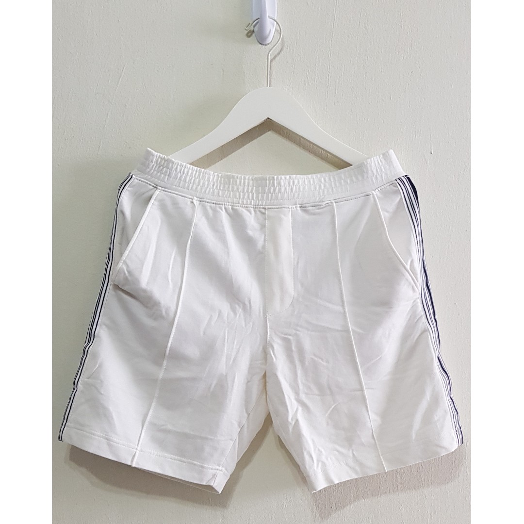 zara white shorts mens