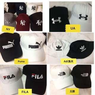 NY cap 洋基 棒球帽 鴨舌帽 Nike FILA PUMA cap