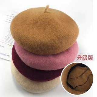 Cap 貝蕾帽 羊毛