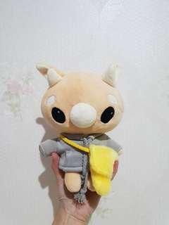 Hardworking cow 22cm