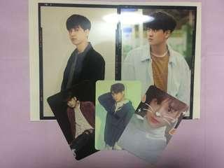 IKON Chan/Chanwoo Return photocard and photoflim red, black version KPOP Official 