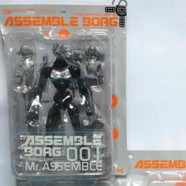 絕版珍藏 Assemble Borg Code 001 Mr.Assemble Code 002 Barrels Speeder, 興趣及遊戲 ...