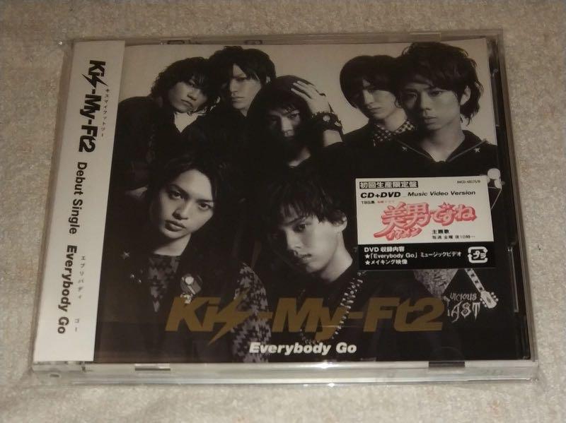 新淨Kis-My-Ft2 - Everybody Go (AVCD 48175/B) CD + DVD, 興趣