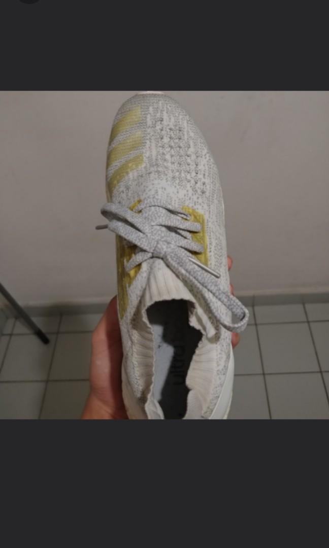 Ultra boost triple white reflective best sale