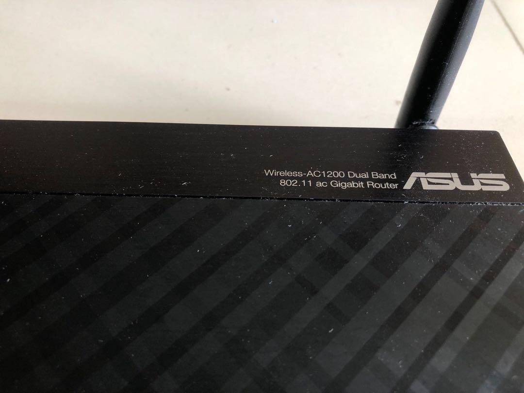 Asus Router AC 1200 Gigabit router, Computers & Tech, Parts ...