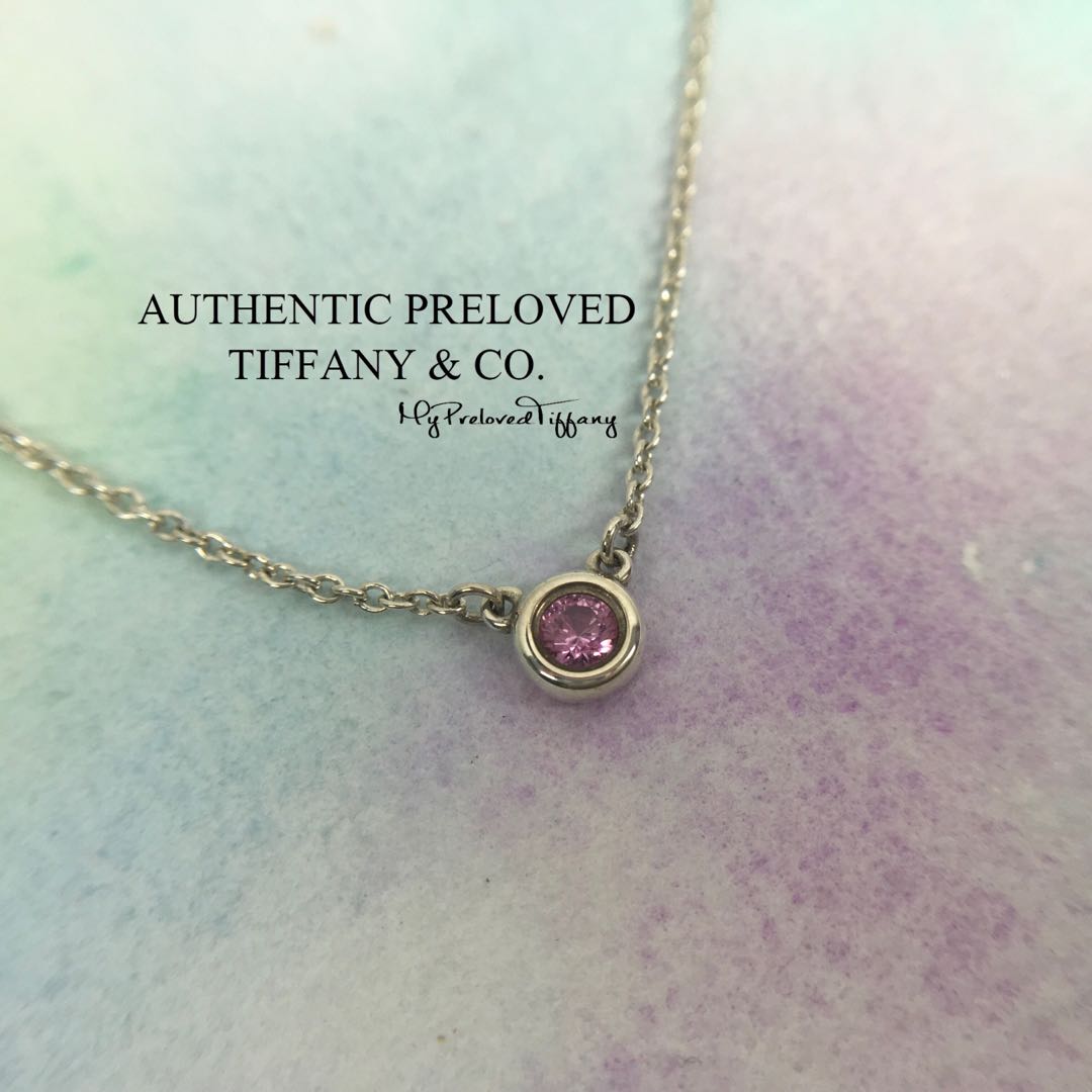 tiffany and co sapphire necklace