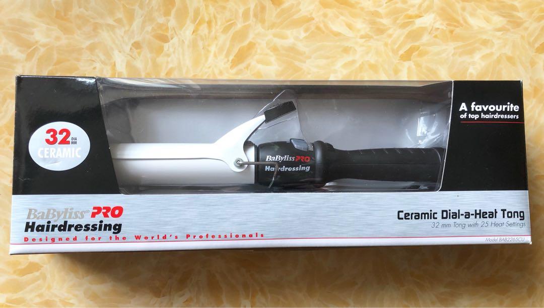 babyliss pro curling tongs 32mm