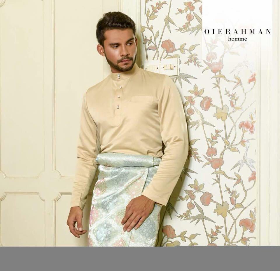 Baju melayu best sale slim fit 2018