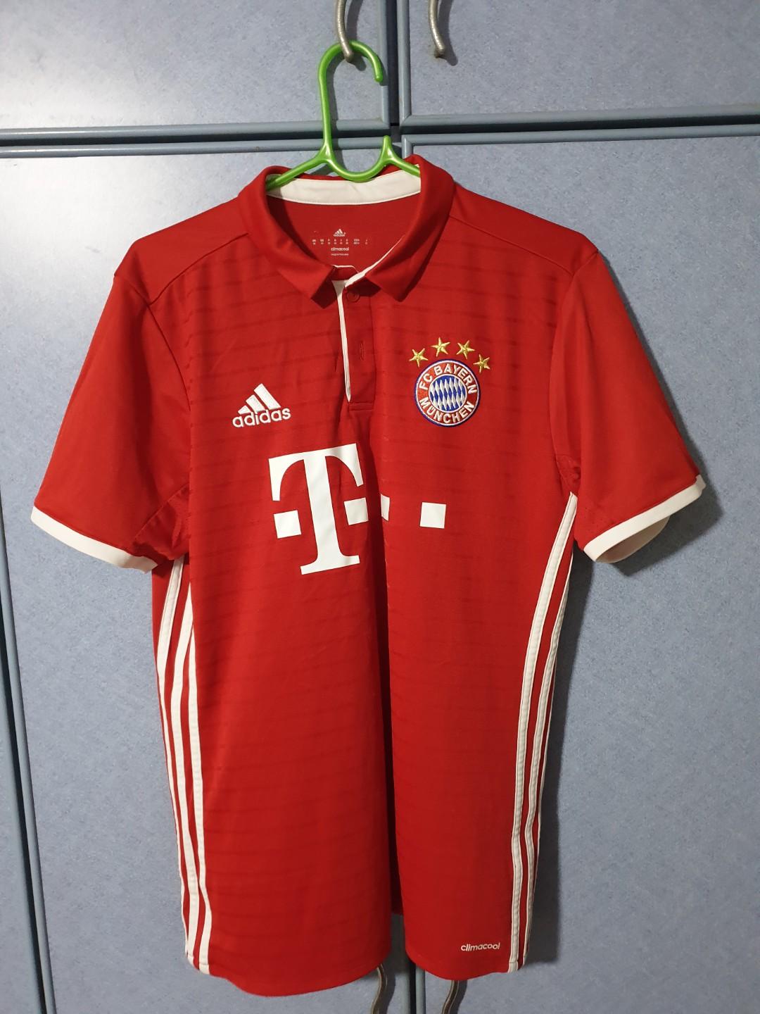 Bayern Munich 16 17 Home Kit Sports Sports Apparel On Carousell