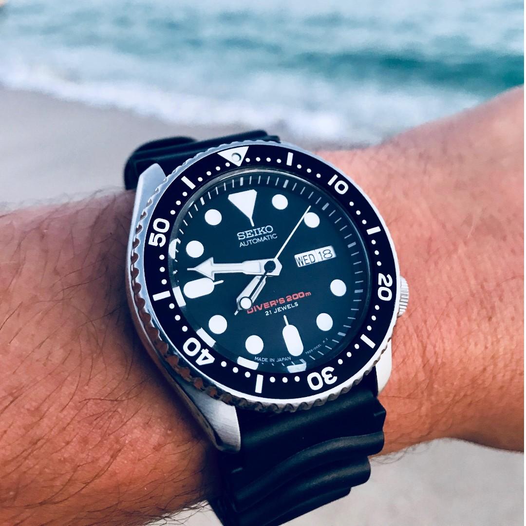 Bnib Seiko Automatic Divers Skx007 Skx007j1 Skx007j 200m Made In Japan Mens Watch Men S Fashion Watches On Carousell